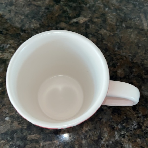 Starbucks Pink White coffee tea mug 16oz - Picture 2 of 4